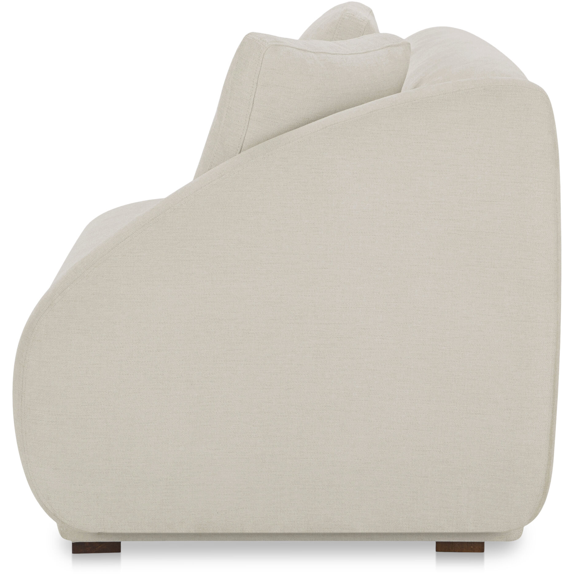 Fraser White Right Arm Facing Sofa